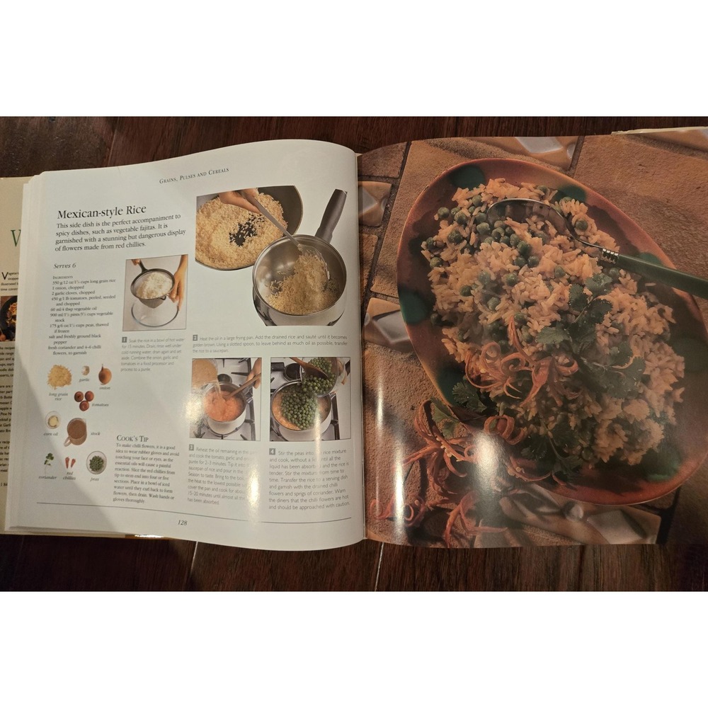 The Vegetarian Cookbook 1999, vegetables tofu grains pasta soups - Picture 6 of 7
